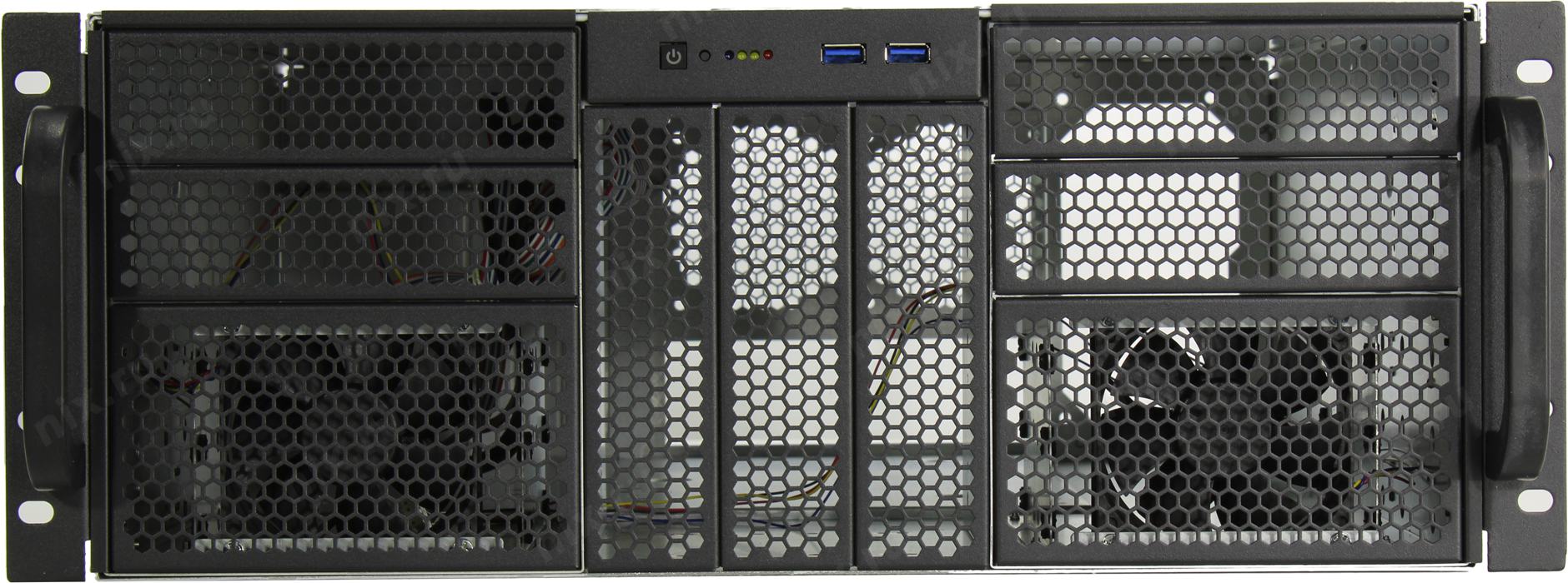 

Корпус серверный 4U Procase RE411-D7H6-FE-65 черный, без БП, 6*3.5", 7*5.25", 2*USB 3.0, EATX 12"x13", RE411-D7H6-FE-65