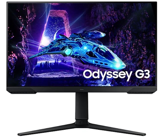 Samsung Odyssey G3 S24DG300EIXCI 1920x1080 LED, 16:9, VA, 250cd, 178/178, HDMI, HAS, Piv, 180Hz, FreeSync DP, черный