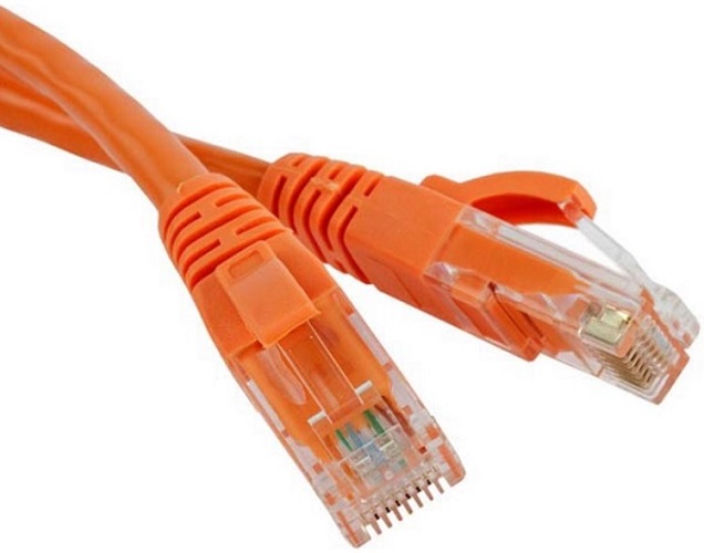 

Кабель патч-корд U/UTP 5e кат. 0,5м. Lanmaster LAN-PC45/U5E-0.5-OR RJ45 - RJ45, 4 пары, оранжевый, LSZH, LAN-PC45/U5E-0.5-OR