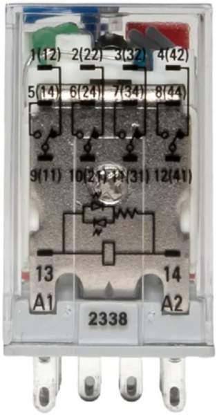 фото Реле промежуточное EKF rpat-22-4-110DC в Казани