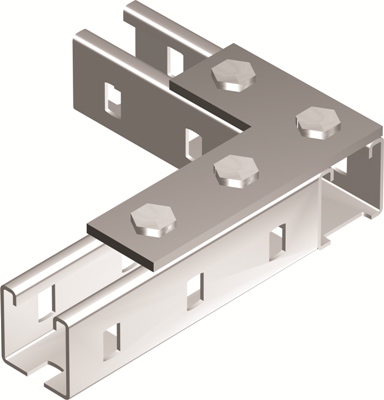 

Пластина соединительная L-образная DKC BMD1022HDZ длина 90х140 мм, 4 отв., горячеоцинкованная, "B5 Combitech", BMD1022HDZ