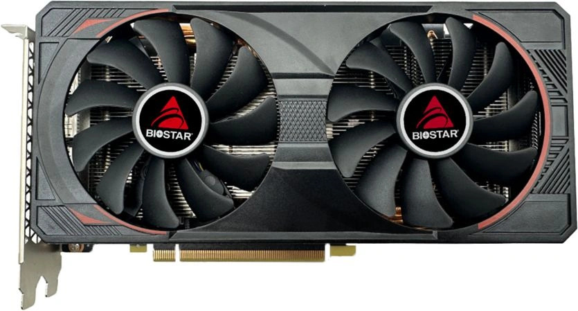 

Видеокарта PCI-E Biostar GeForce RTX 3060 TI (VN3606TM82) 8GB GDDR6 256bit 8nm 1665/14000MHz HDMI 3-DP, GeForce RTX 3060 TI (VN3606TM82)