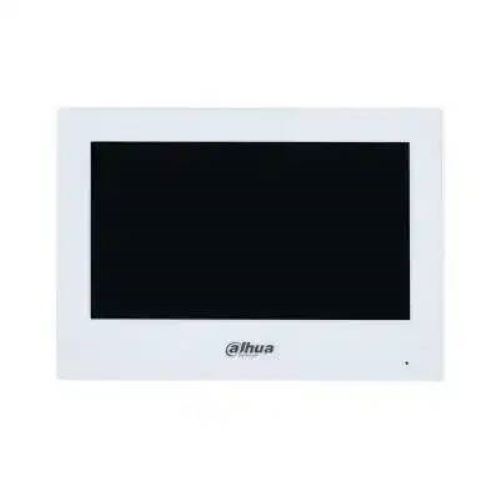 

Видеодомофон Dahua DHI-VTH2621GW-P IP 7 дюймовый, белый 1024x600 разрешение, ёмкостной сенсорный экран, DHI-VTH2621GW-P
