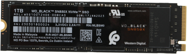фото Накопитель SSD M.2 2280 Western Digital WDS100T2X0E в Уфе 1000 ГБ