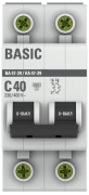 фото Автоматический выключатель EKF mcb4729-2-40C