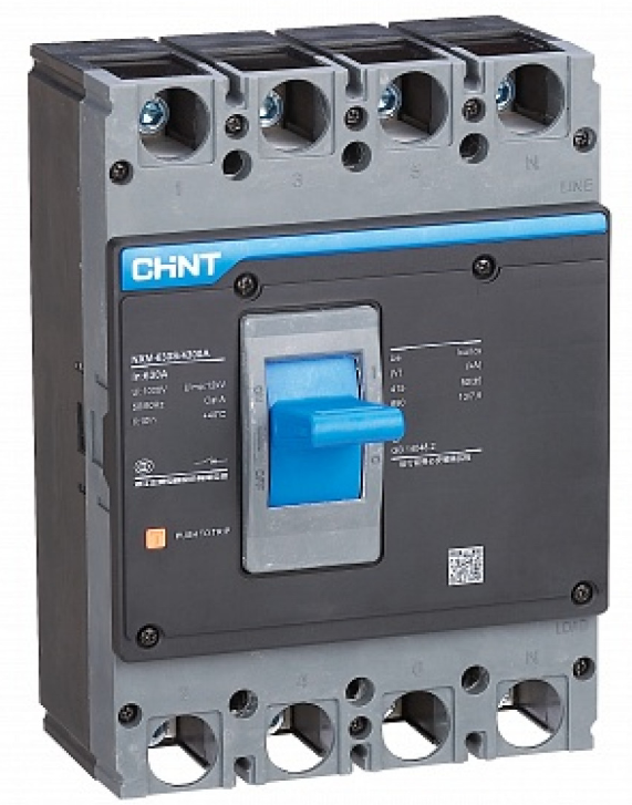 

Автоматический выключатель в литом корпусе CHINT 844363 3P, 320А, 50кА, NXM-400S, 844363