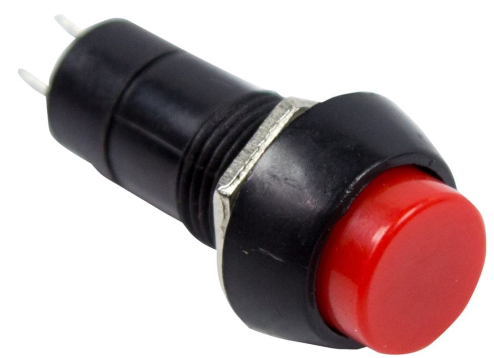 

Выключатель Rexant 36-3040 кнопка 250V 1 А (2с) OFF-(ON) Б/Фикс красная (PBS-11В), 36-3040