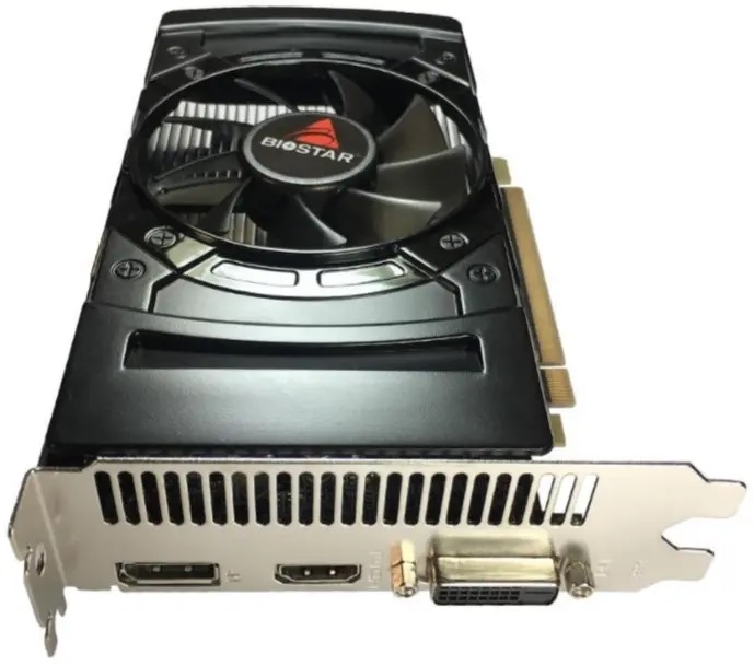 

Видеокарта PCI-E Biostar Radeon RX550 (VA5505RF41) 4GB GDDR5 128bit 14nm 1100/6000MHz DVI/HDMI/DP, Radeon RX550 (VA5505RF41)