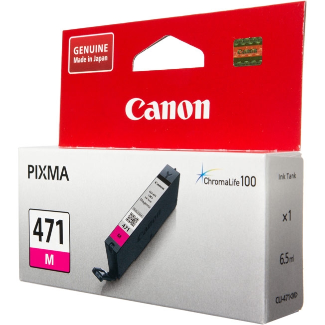 

Картридж Canon CLI-471 M 0402C001 для MG5740, MG6840, MG7740. Пурпурный. 320 страниц., CLI-471 M