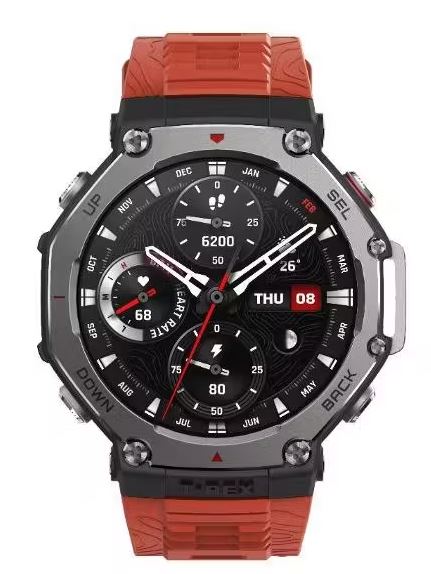 

Часы Amazfit T-Rex 3 A2323 6970100374940 lava red, T-Rex 3 A2323