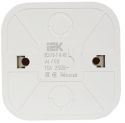 фото Переключатель одноклавишный  IEK EVH12-K33-10