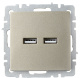 фото Розетка USB  IEK BR-U21-D31-K37 в Омске