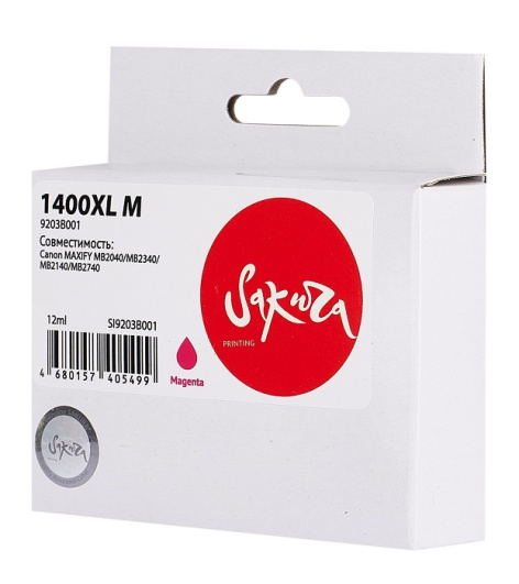 фото Картридж струйный Sakura 9203B001 (1400XL M) в Перми