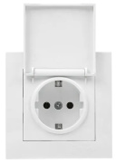 фото Розетка с заземлением EKF EWV10-124-10
