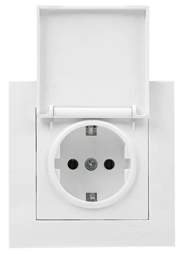 фото Розетка с заземлением в сборе EKF EWV10-124-10 в Самаре