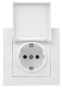 фото Розетка с заземлением в сборе EKF EWV10-124-10 в Самаре