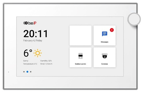 фото Монитор BAS-IP AZ-07LF White в Смоленске