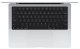 фото Ноутбук Apple MacBook Pro 14 2026 14.2" (Apple M, 24Гб , SSD 1 Тб, , MacOS) Серебристый [MGDN4LL/A]