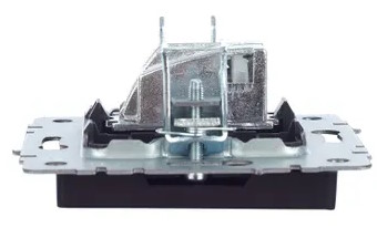 

Розетка IEK BR-A10-O-K02 телевизионная оконечная TV СП Brite РТВ11-0-БрЧ черная, BR-A10-O-K02