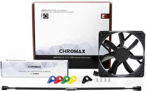 фото Вентилятор для корпуса Noctua NF-S12A PWM Chromax в Перми