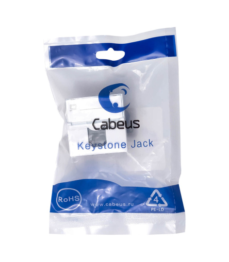 фото Модуль  Cabeus KJ-RJ45-Cat.6a-180T-FP-L-45 в Уфе