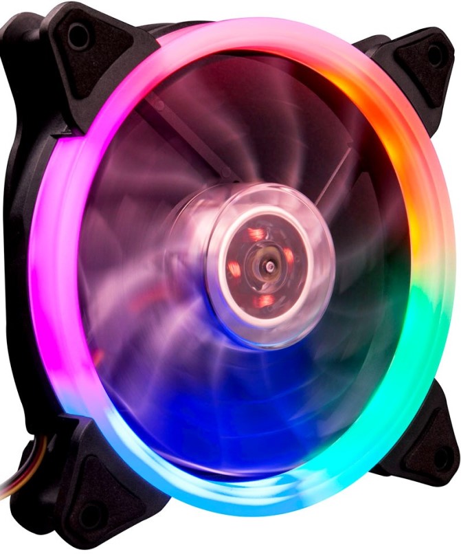 

Вентилятор для корпуса 1STPLAYER R1 120x120x25мм, 1000rpm, 20dBA, RGB led, 3-pin, R1