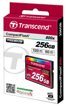 фото Карта памяти CompactFlash 256MB Transcend TS256GCF800 в Уфе