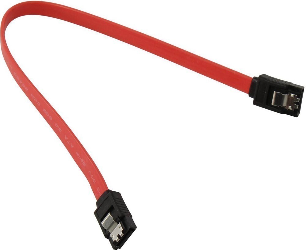 

Кабель SATA Exegate EX-CC-SATA-DATA-0.3L EX294730RUS (7pin/7pin, металлические защелки, 0,3м), EX-CC-SATA-DATA-0.3L
