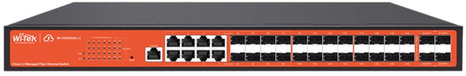 

Коммутатор управляемый Wi-Tek WI-CGS5328-L3 v2 8Сombo + 16SFP + 4SFP+(10G), Cloud, WI-CGS5328-L3 v2
