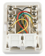 фото Розетка Cabeus WS-6P4C-TEL-2