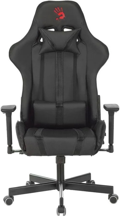 

Кресло A4Tech BLOODY GC-600 игровое черный эко.кожа крестов. металл, BLOODY GC-600