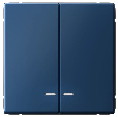 

Выключатель двухклавишный Systeme Electric GAL001151 ArtGallery сх.5, 10АХ, механизм, Аквамарин, GAL001151