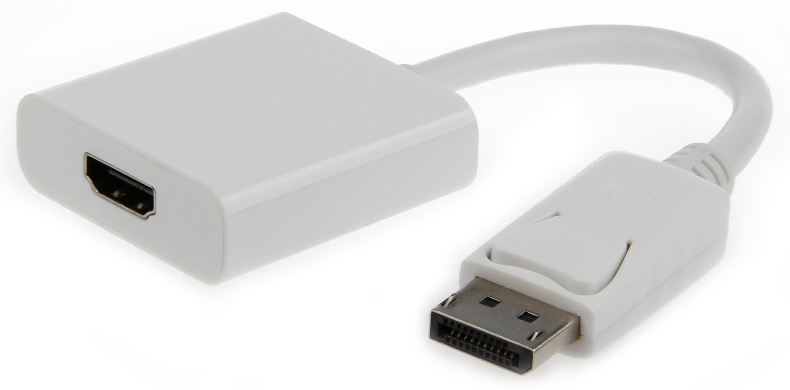 

Переходник Gembird DisplayPort - HDMI 20M/19F, пакет белый, DisplayPort - HDMI