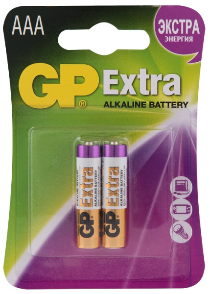 фото Батарейка  GP Extra Alkaline 24AX LR03 в Казани