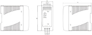 фото Преобразователь Mean Well DRC-40B