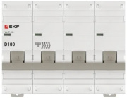 фото Автоматический выключатель EKF mcb47100-4-100D-pro