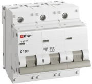 фото Автоматический выключатель EKF mcb47100-3-100D-pro