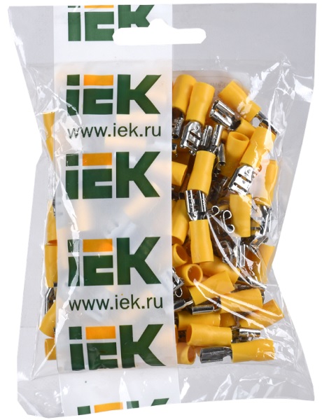 

Разъем IEK URM10-006-D34-7 РпИм 5,5-6-0,5 плоский (100шт/упак), URM10-006-D34-7