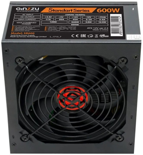 фото Блок питания ATX Ginzzu SB600 в Уфе