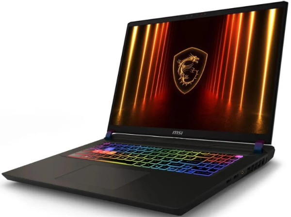 фото Ноутбук MSI Vector 17 HX AI A2XWIG-063XRU 17" (Intel Core Ultra 9, 32Гб DDR5, SSD 1 Тб, GeForce RTX 5080, Windows 11 Профессиональная) Серый [9S7-17S372-063_Win11Pro]