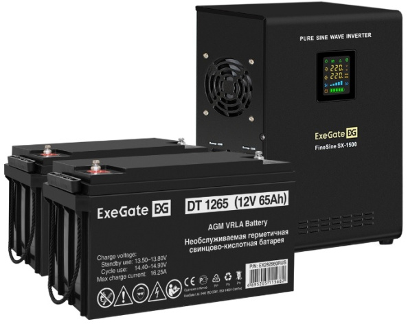 фото Комплект  Exegate FineSine SX-1500.LCD.AVR.2SH в Уфе