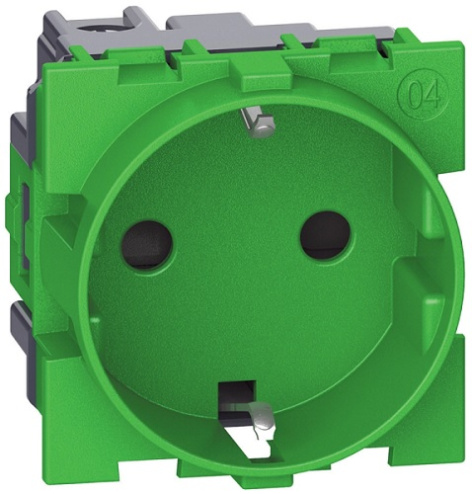 Изображение товара Розетка BTicino KV4141 с защитными шторками для безопасной установки