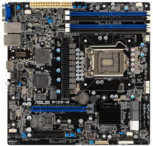 фото Материнская плата mATX ASUS P12R-M