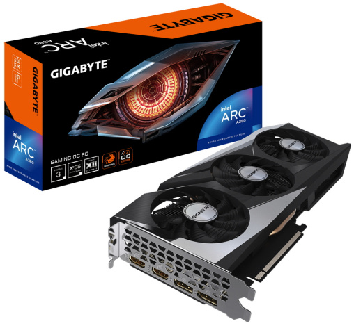 фото Видеокарта GIGABYTE A380 GAMING OC (GV-IA380GAMING OC-6GD) в Уфе