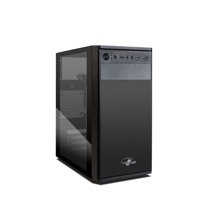

Корпус mATX Eurocase MA05 черный, без БП, закаленное стекло, USB3.0, MA05