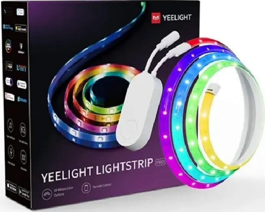 

Лента светодиодная Xiaomi Yeelight Lightstrip Pro YLDD005 2м, Yeelight Lightstrip Pro