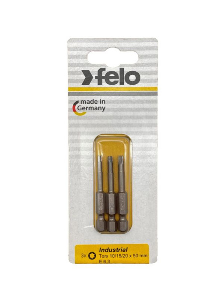 Изображение товара Бита Felo 03693116 50 мм 3 шт TORX серий Industrial