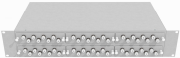 фото Кросс оптический стоечный TopLAN КРС-Top-2U-48FC/U-OM2-GY