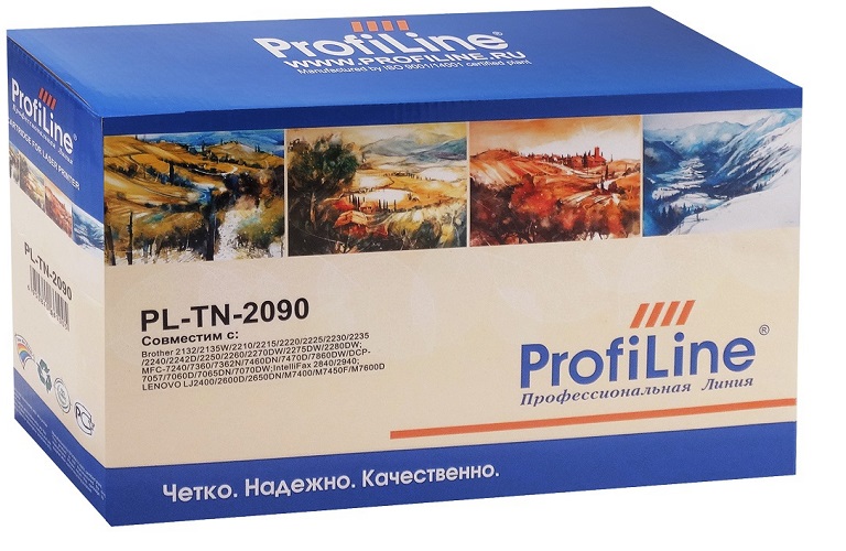 

Картридж ProfiLine PL-TN-2090 для принтеров Brother HL-2130/2132/2132R/2135W/DCP-7055/7057/7057R 1000 копий ProfiLine, PL-TN-2090