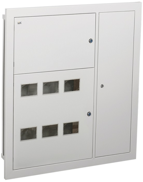 Изображение товара Щит распределительный IEK MKM42-06-31-L для 6 квартир, IP31, встраиваемый